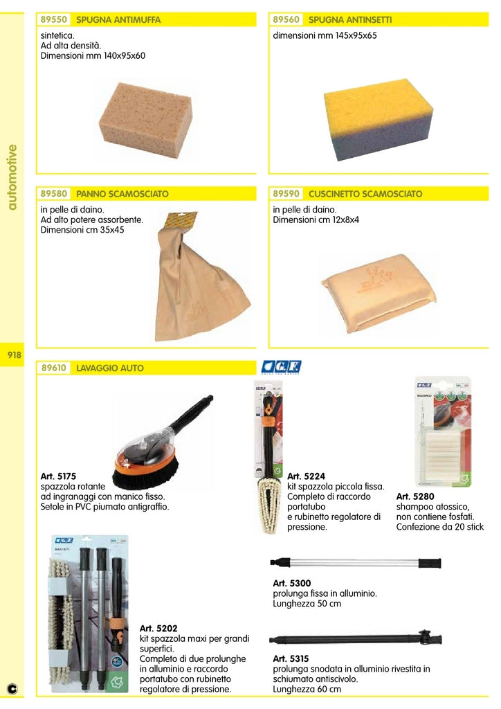 spugna per lavaggio auto antinsetti "idea" cod:ferx.65011