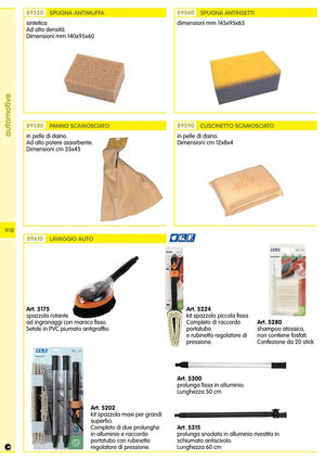 spugna per lavaggio auto antinsetti "idea" cod:ferx.65011