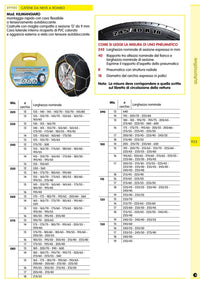 catene da neve maglia 9 mm "kilimangiaro" misura 020 cod:ferx.17327