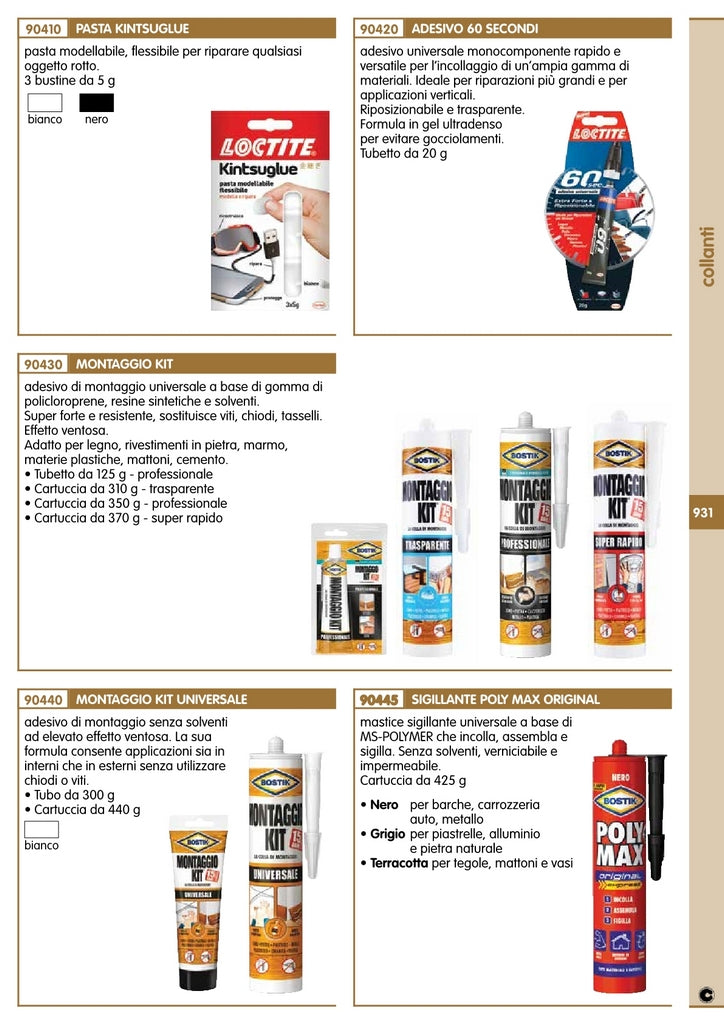 bostik polymax grigio cartuccia gr.425 cod:ferx.93784