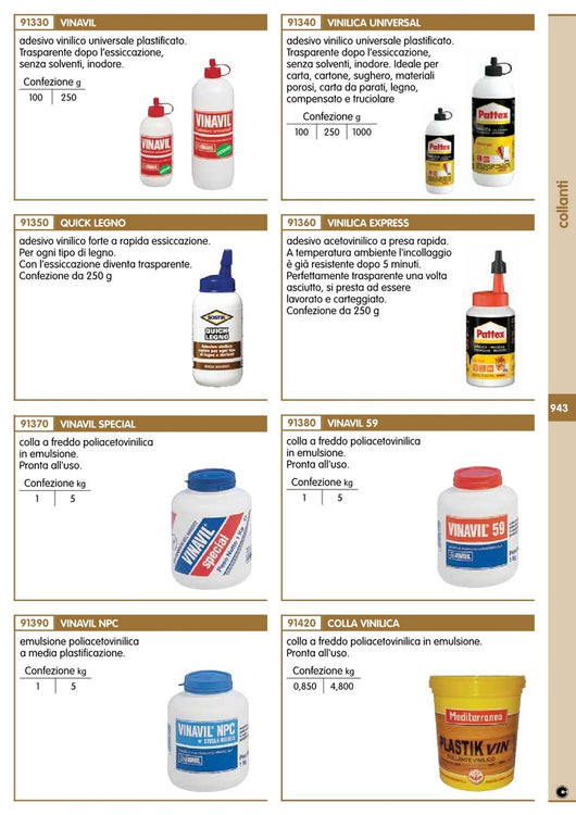 pattex vinilica universale gr.250 cod:ferx.50338