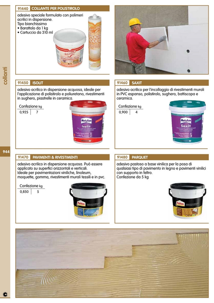 pattex pavimenti e rivestimenti kg. 0,850 cod:ferx.31212