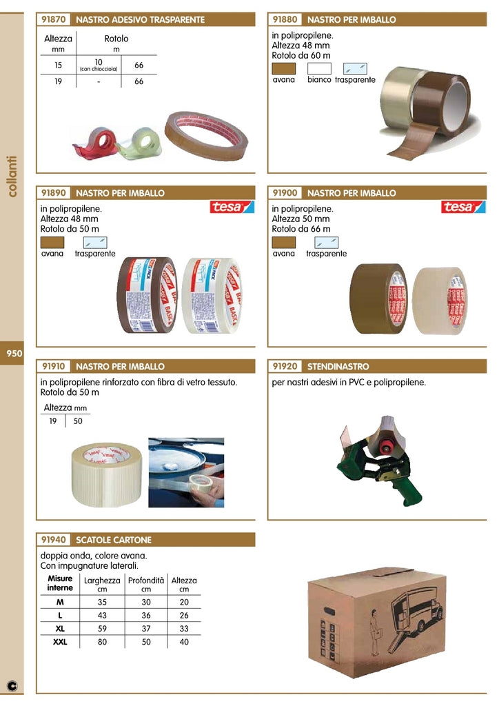 nastro imballo "tesa" avana ml.50 cod:ferx.18662
