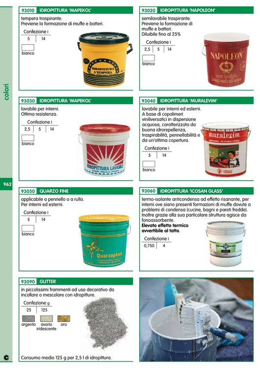 idropittura 'icosan glass' bianco lt.0,750 cod:ferx.74315