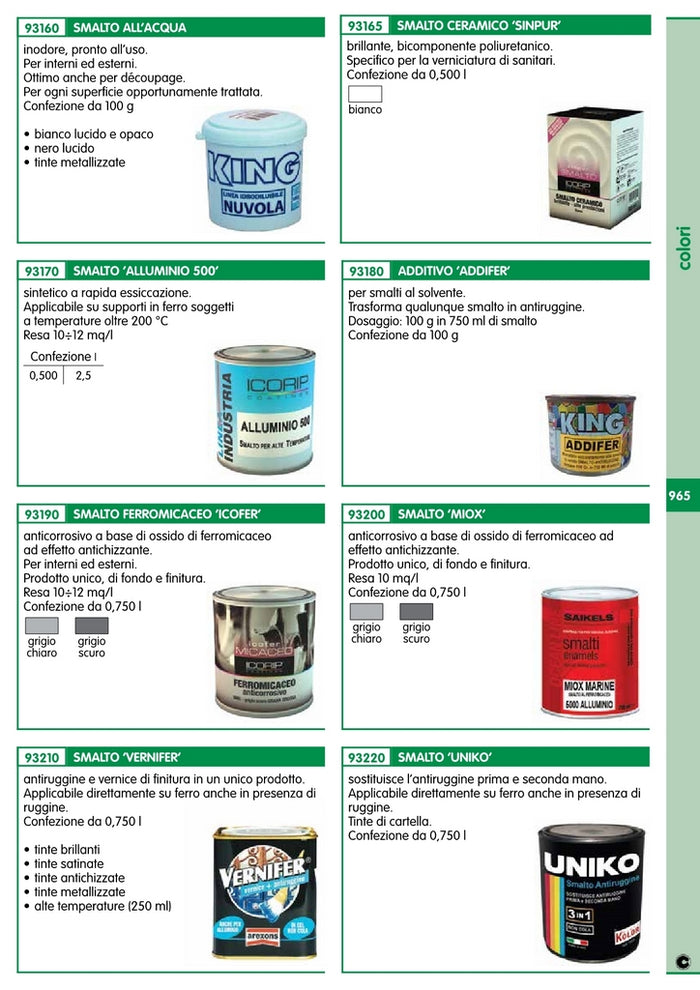 vernice e antiruggine vernifer brillante verde bosco ml 750 colore 4879 cod:ferx.32053