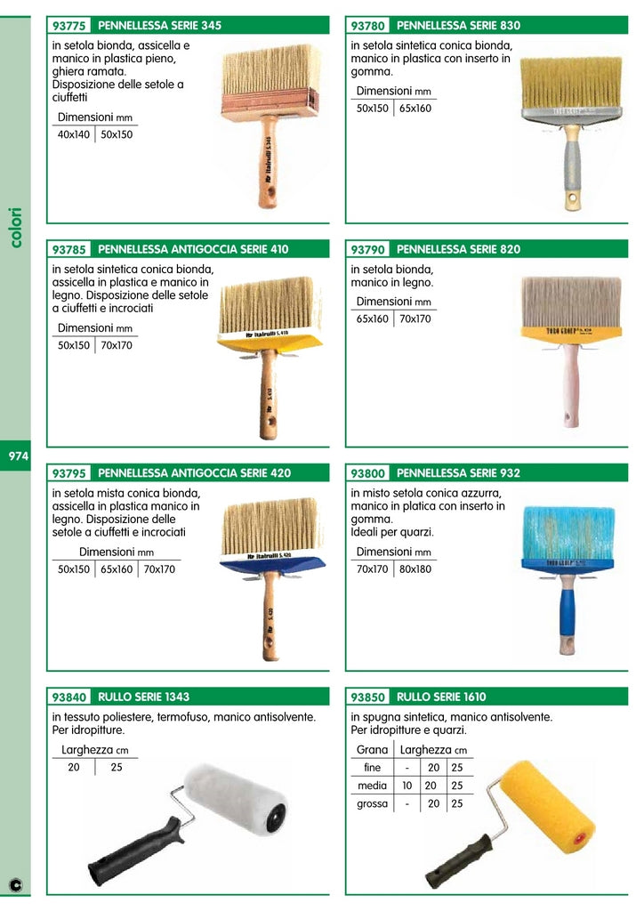 rullo completo in poliestere cm.23 art.1343 cod:ferx.5233