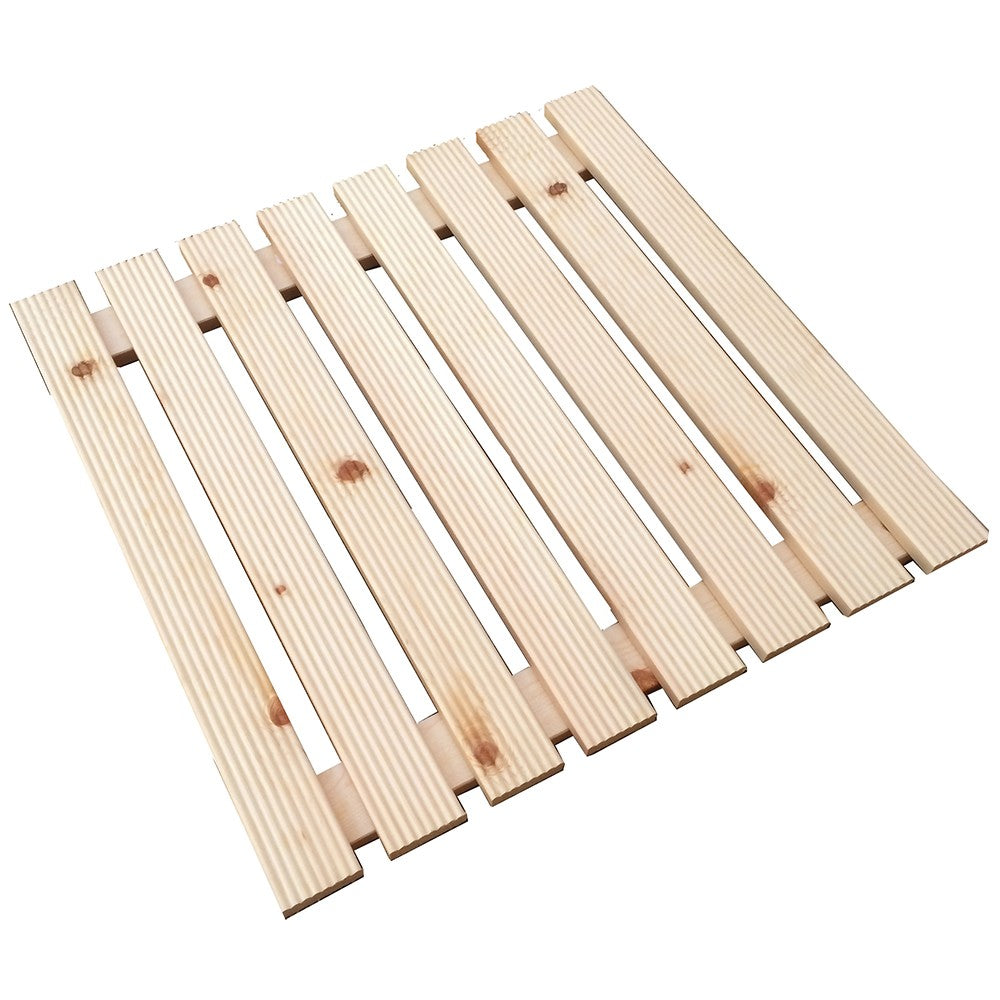 Pedana Doccia in Legno Antiscivolo 58 x 58 Ideale per Piatto Doccia 80 x 80