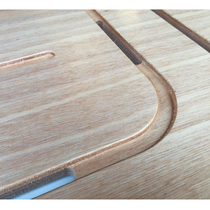 Pedana doccia in legno marino 54x68 antiscivolo per piatto doccia 70x90