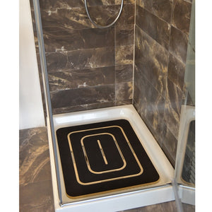 Pedana doccia in legno Supergrip 54x68 antiscivolo per piatto doccia 70x90