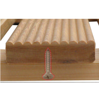 Pedana doccia lato 74 cm antiscivolo in legno per piatto doccia angolare 90 cm