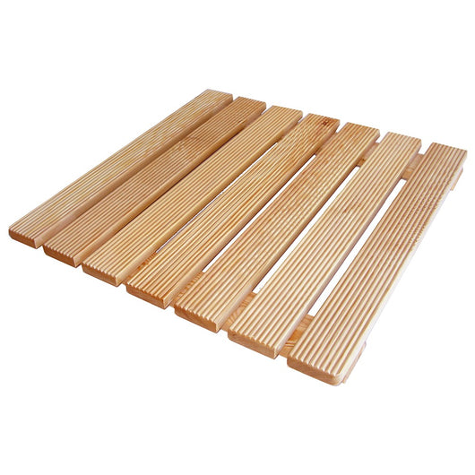 Pedana doccia 60x60 in legno massello per piatto doccia 80x80