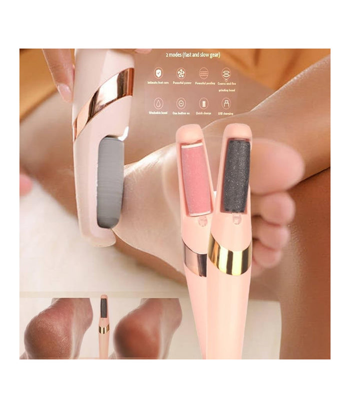 Pedicure A Batteria Ricaricabile Elimina Calli Rimuovi Duroni Piedi Esfoliante         