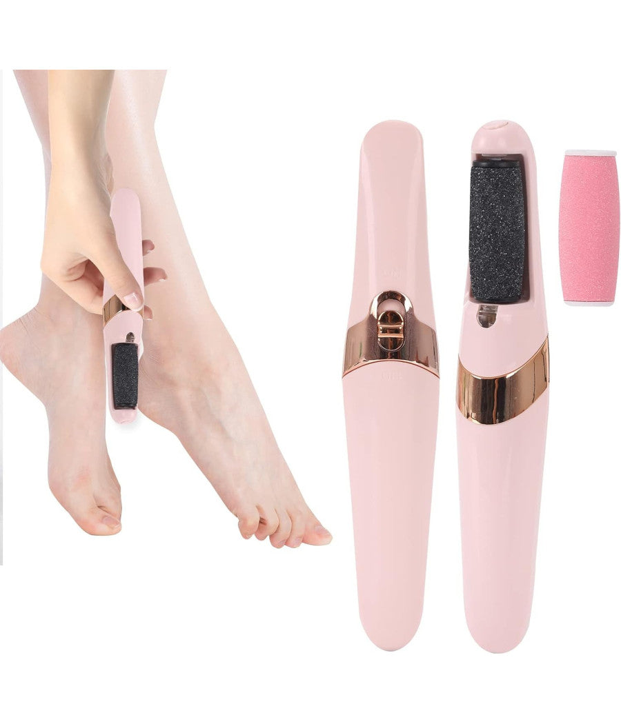 Pedicure A Batteria Ricaricabile Elimina Calli Rimuovi Duroni Piedi Esfoliante         