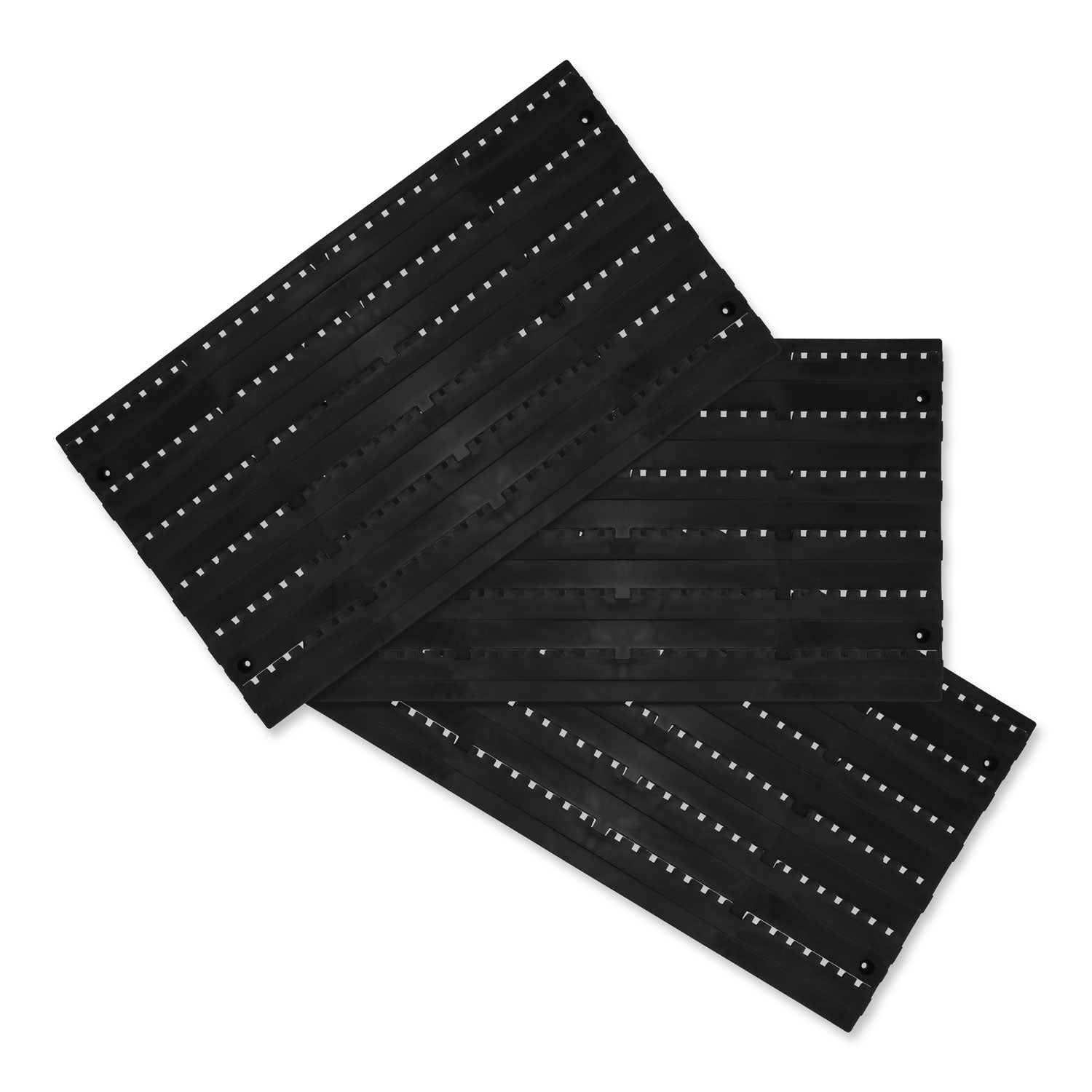 Peg Small - Pannello da parete da officina, 3 pannelli + 22 porta utensili minuteria, montaggio a muro