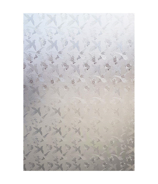 Trade Shop - Pellicola Adesiva Decorativa 3d Uccelli  10108 Pvc Vetro Finestra Finestre -