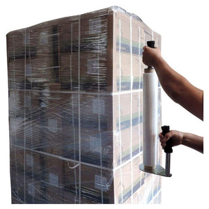 Trade Shop - Pellicola Film Estensibile Protettiva Per Imballaggi Traslochi 23 Micron 50cmx200mt -