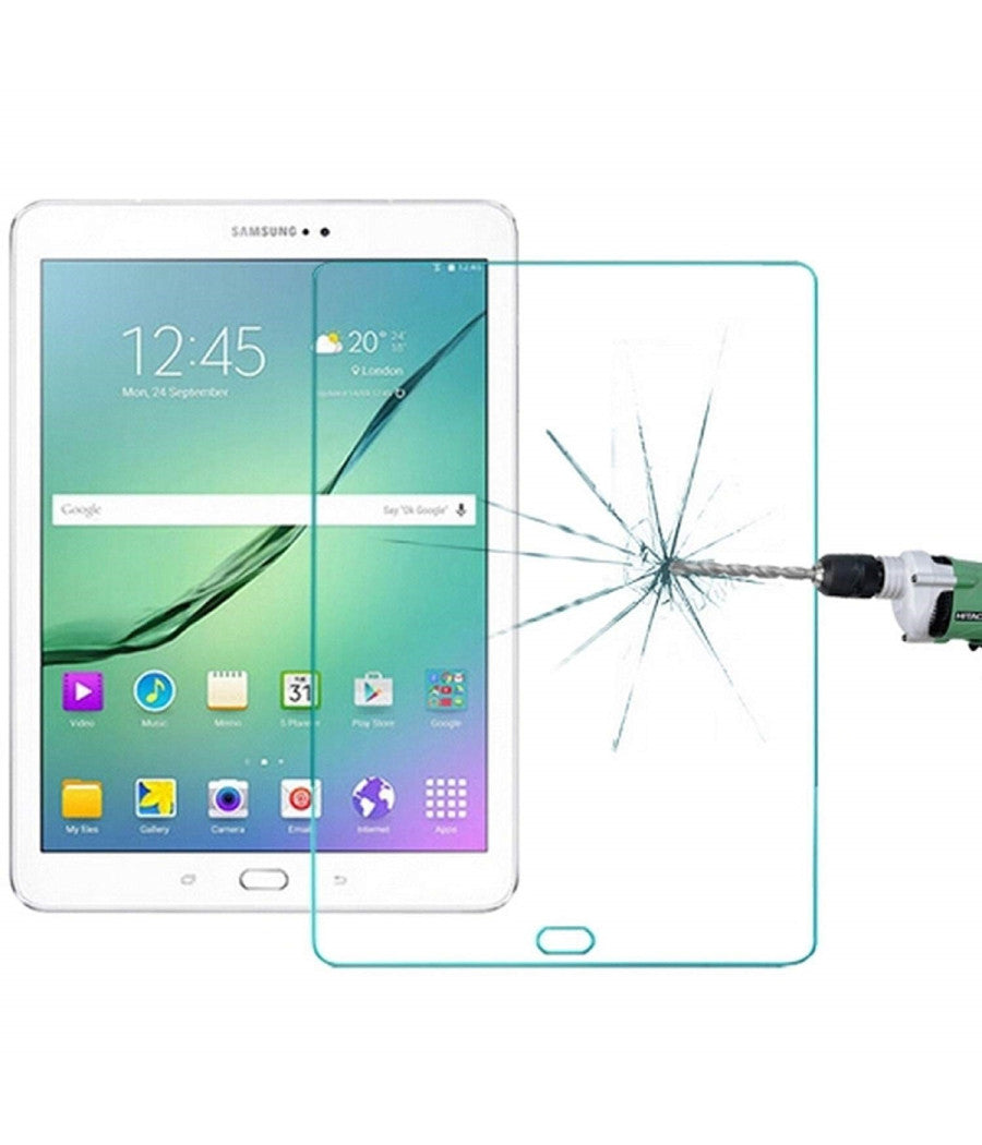 Pellicola Vetro Temperato Display Lcd Samsung Galaxy Tab S2 Sii 9.7 T810 T815"         