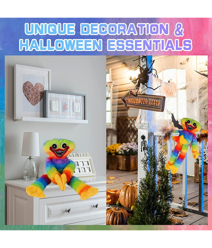 Peluche Pupazzo Morbido Poppy Playtime Huggy Wuggy Plush Doll Gioco Colorato 40         