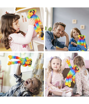 Peluche Pupazzo Morbido Poppy Playtime Huggy Wuggy Plush Doll Gioco Colorato 40         