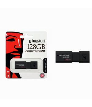 Pen Drive Kingston 128 Gb Datatraveler 100 Tecnologia Usb 3.0/3.1/2.0 Gx/128gb         