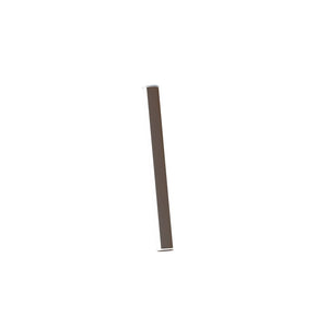 Pencil - Modulo luminoso a batteria Zafferano piccolo portatile e ricaricabile IP65 dimmer touch - Altezza 50cm Corten