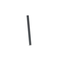 Pencil - Modulo luminoso a batteria Zafferano piccolo portatile e ricaricabile IP65 dimmer touch - Altezza 50cm Grigio Scuro