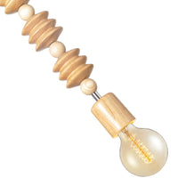 LÚZETE - PÉNDEL ENGLA MADERA CROMO