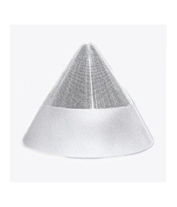 Pendente Lampada Lampadario Conico Bianco Acciaio A Soffitto Luce Led Applique Design         