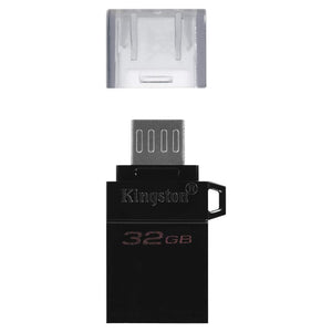 Pendrive Kingston Datatraveler Microduo3 G2 32gb Dtduo3g2/32gb Microusb Usb-a Otg         