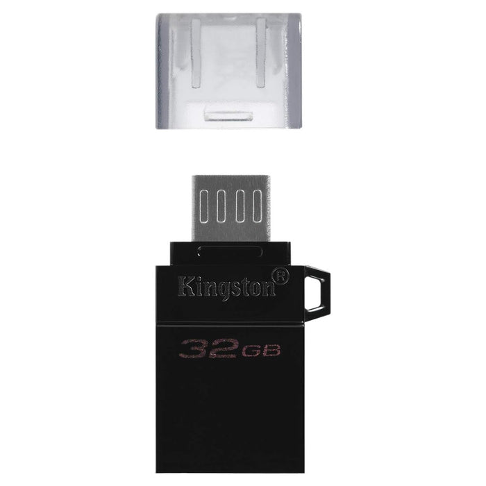 Pendrive Kingston Datatraveler Microduo3 G2 32gb Dtduo3g2/32gb Microusb Usb-a Otg         