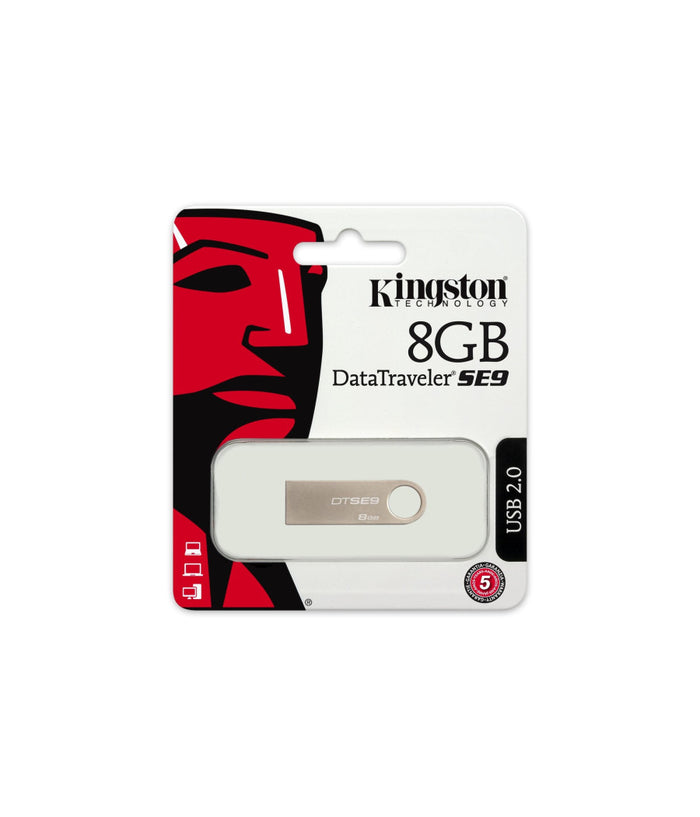 Pendrive Kingston Usb 2.0 8gb Chiavetta Dtse9 8 Gb Memoria Se9 Dtse9h 8gb         