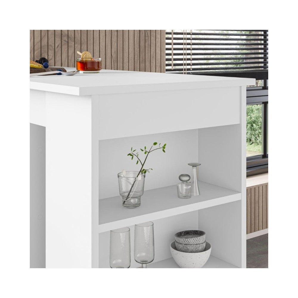 Penisola da cucina Swallow colore bianco