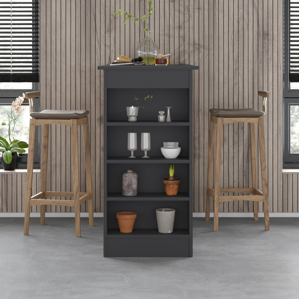 Penisola da cucina Swallow colore antracite