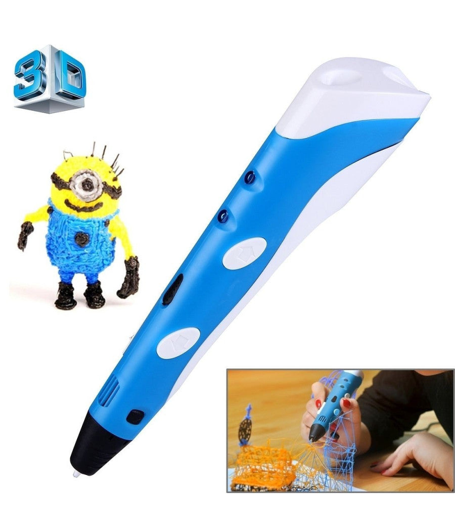 Penna 3d Per Disegni Tridimensionali Stampa Stereoscopica Con Set Di 3 Filamenti         