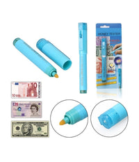 Penna Con Luce Ultravioletta Uv Tester Rilevatore Di Banconote Soldi False         