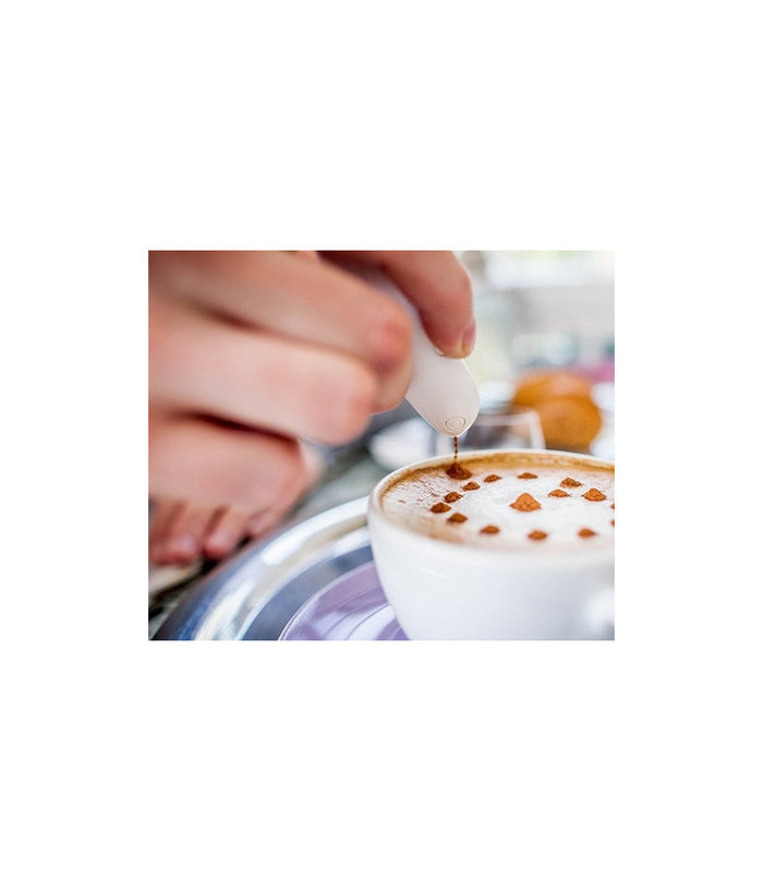 Penna Decorativa Caffe Elettrica Spice Pen Torta Decorazioni Cappuccino Cacao         