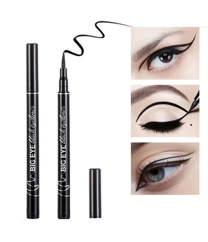 Penna Eyeliner Nero Liquida Impermeabile Lunga Durata Matita Per Occhi Make Up         