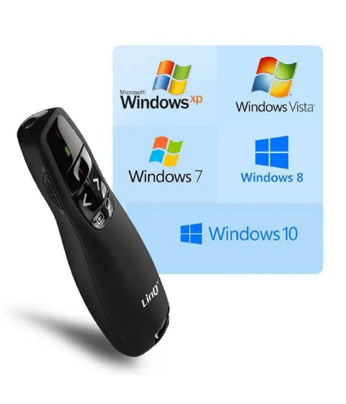 Penna Gira Pagine Laser Wireless Puntatore Telecomando Per Presentazioni Fy8302         