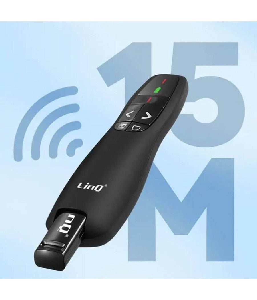 Penna Gira Pagine Laser Wireless Puntatore Telecomando Per Presentazioni Fy8302         
