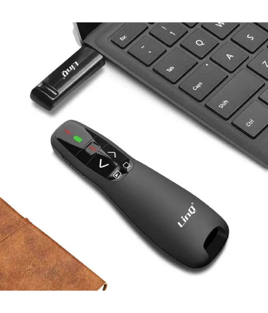 Penna Gira Pagine Laser Wireless Puntatore Telecomando Per Presentazioni Fy8302         