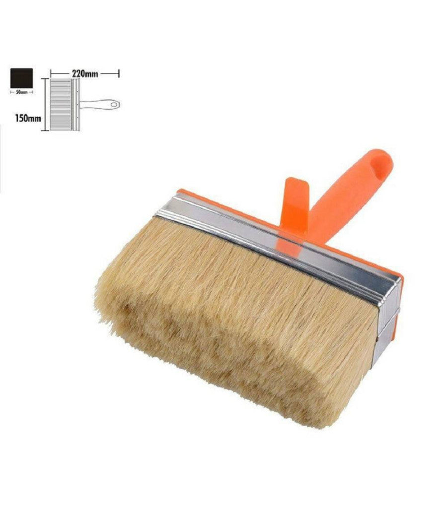 Pennellessa Imbianchino Con Setole Morbide Pitturare Verniciare 50x150 Mm 90288         
