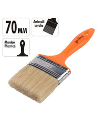 Pennello 70mm Pennellessa Con Manico In Plastica Per Pittura Verniciare 90258         