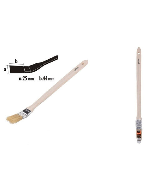 Pennello Angolare Piatta Per Pittura Radiatori Termosifone 25mm Setole 44mm 90301         