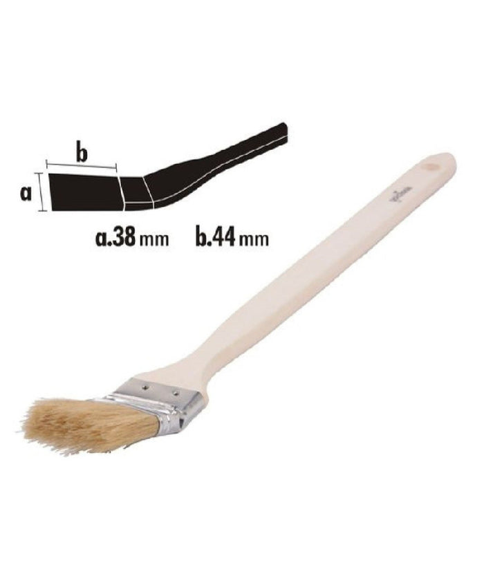 Pennello Angolare Piatta Per Pittura Radiatori Termosifone 38mm Setole 44mm 90302         
