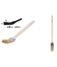Pennello Angolare Piatta Per Pittura Radiatori Termosifone 38mm Setole 44mm 90302         