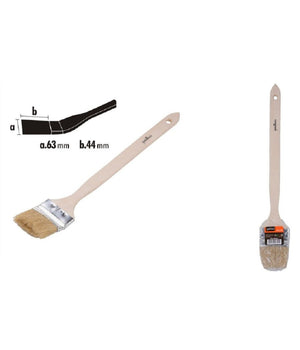 Pennello Angolare Piatta Per Pittura Radiatori Termosifone 63mm Setole 44mm 90304         