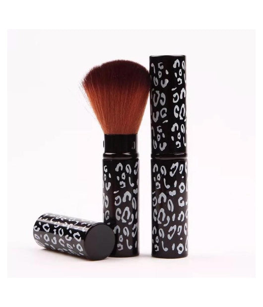 Pennello Fard Borsa Richiudibile Retraibile Morbido Trucco Make Up Minerale Viso         