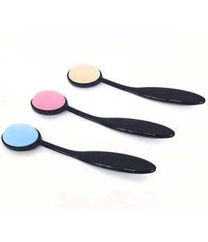 Pennello Ovale Spazzola 019 Applicatore Fondotinta Correttore Make Up Trucco         