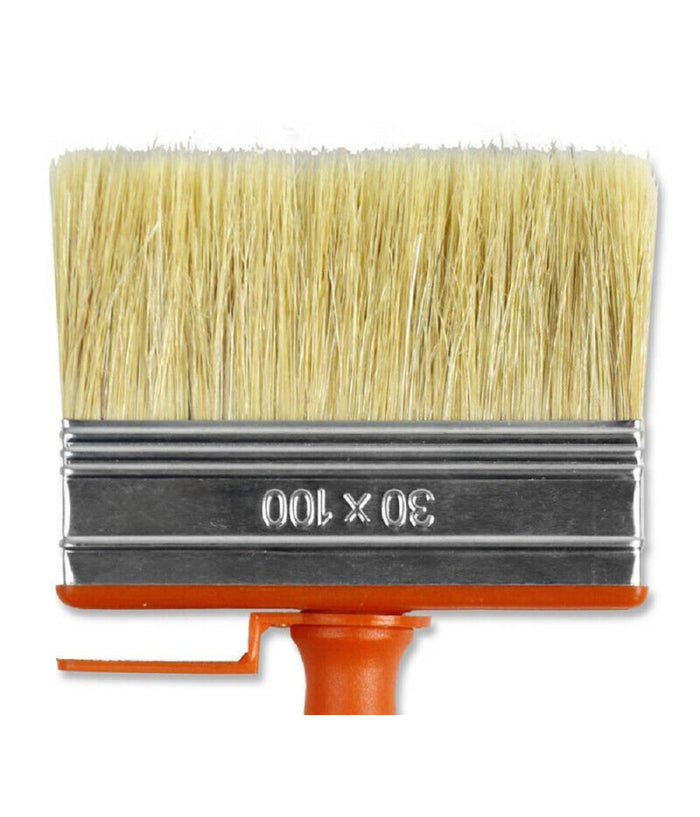 Pennello Pennellessa Setole Lunghe Pitturare Verniciare Plafonetta 30x100mm 90286         