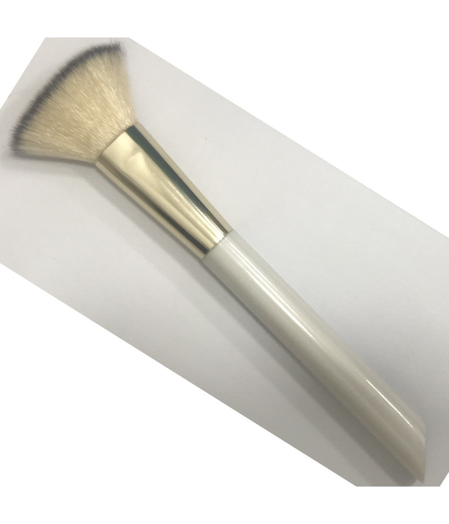 Pennello Per Fondotinta Liquido Fluido Polvere O Crema In Setole Naturali Makeup         